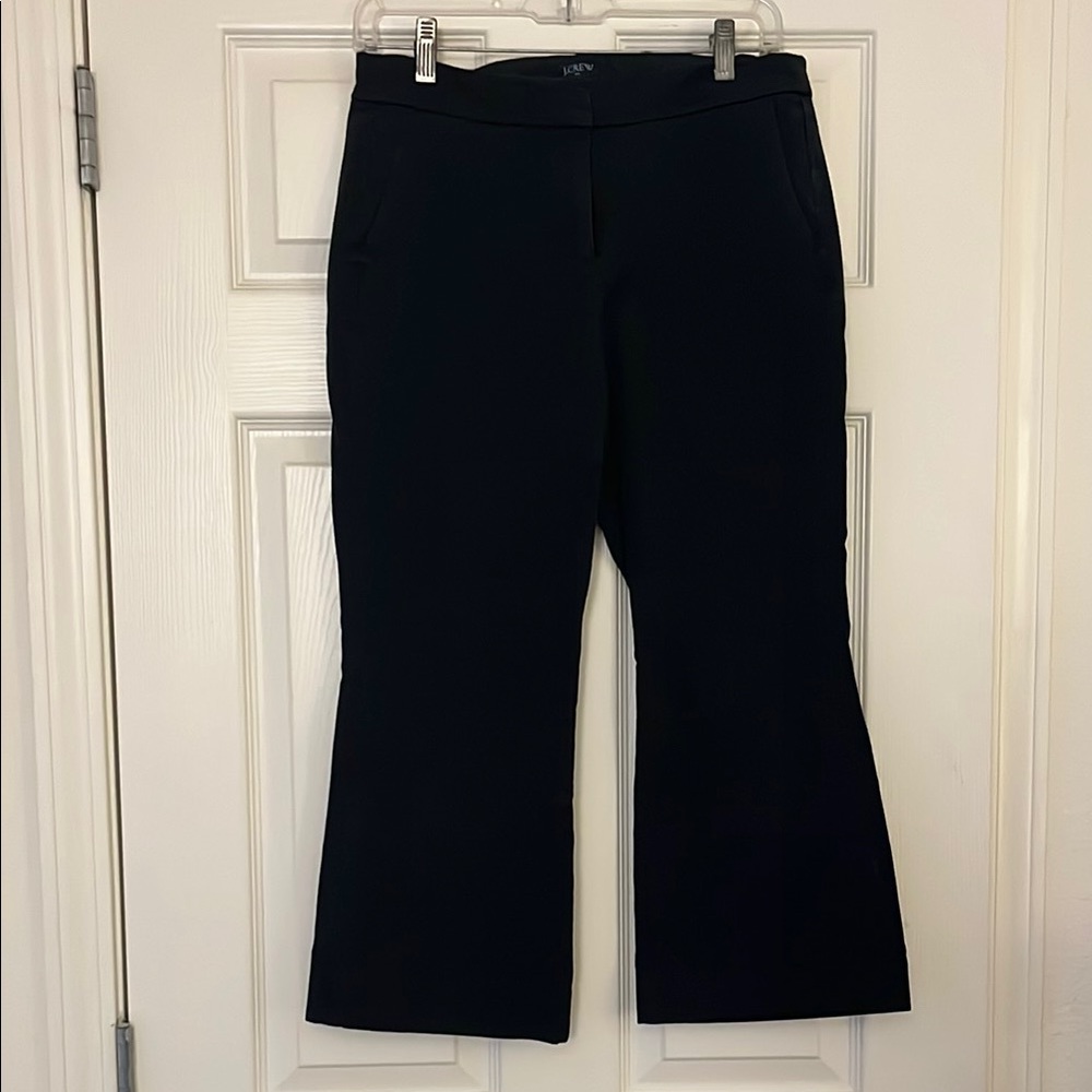 J. Crew Black Boot Cut Flare Pants